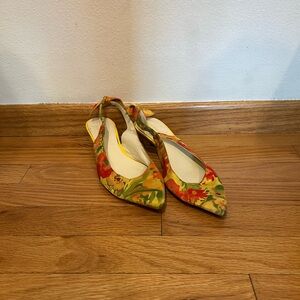 Anne Klein Vibrant Floral Heels